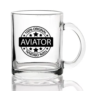 0 Original Aviator Designed Coffee & Tea Glasses