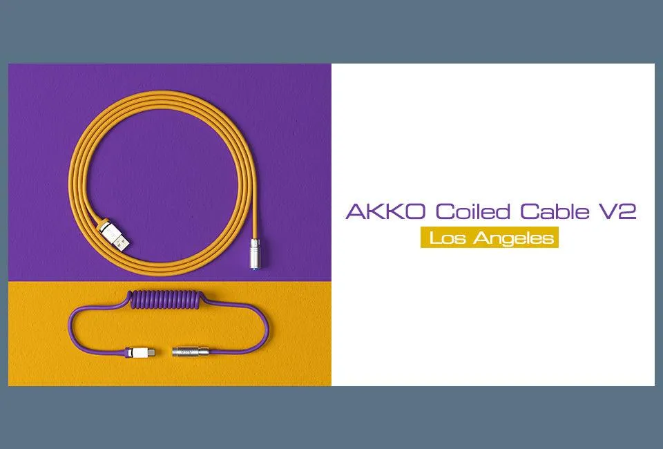 AKKO COILED AVIATOR CABLE V2 (LOS ANGELES)