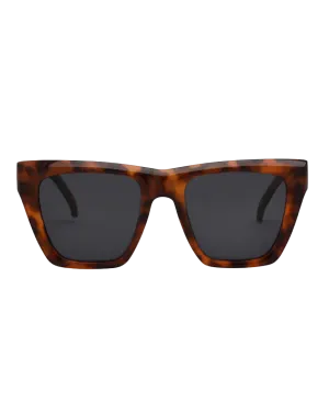 Ava Polarised Sunglasses in Tortoise & Brown