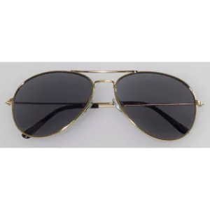 Aviator Gold Glasses for Adults