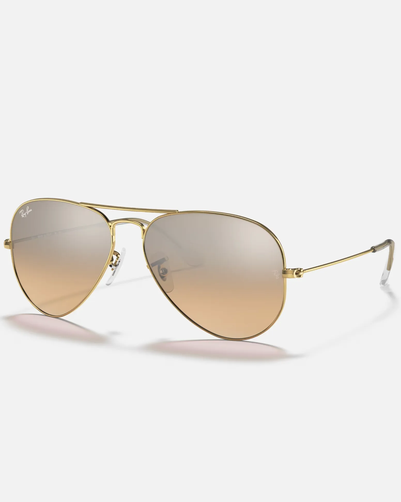 Aviator Metal Sunglasses in Gold & Silver