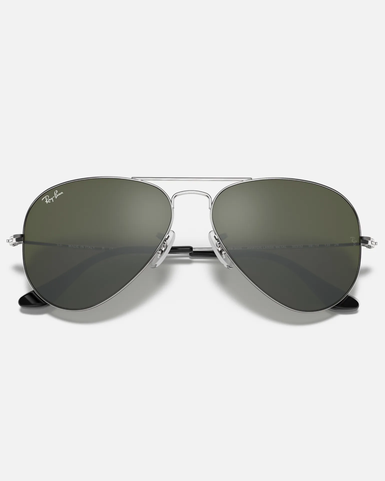 Aviator Metal Sunglasses in Sliver