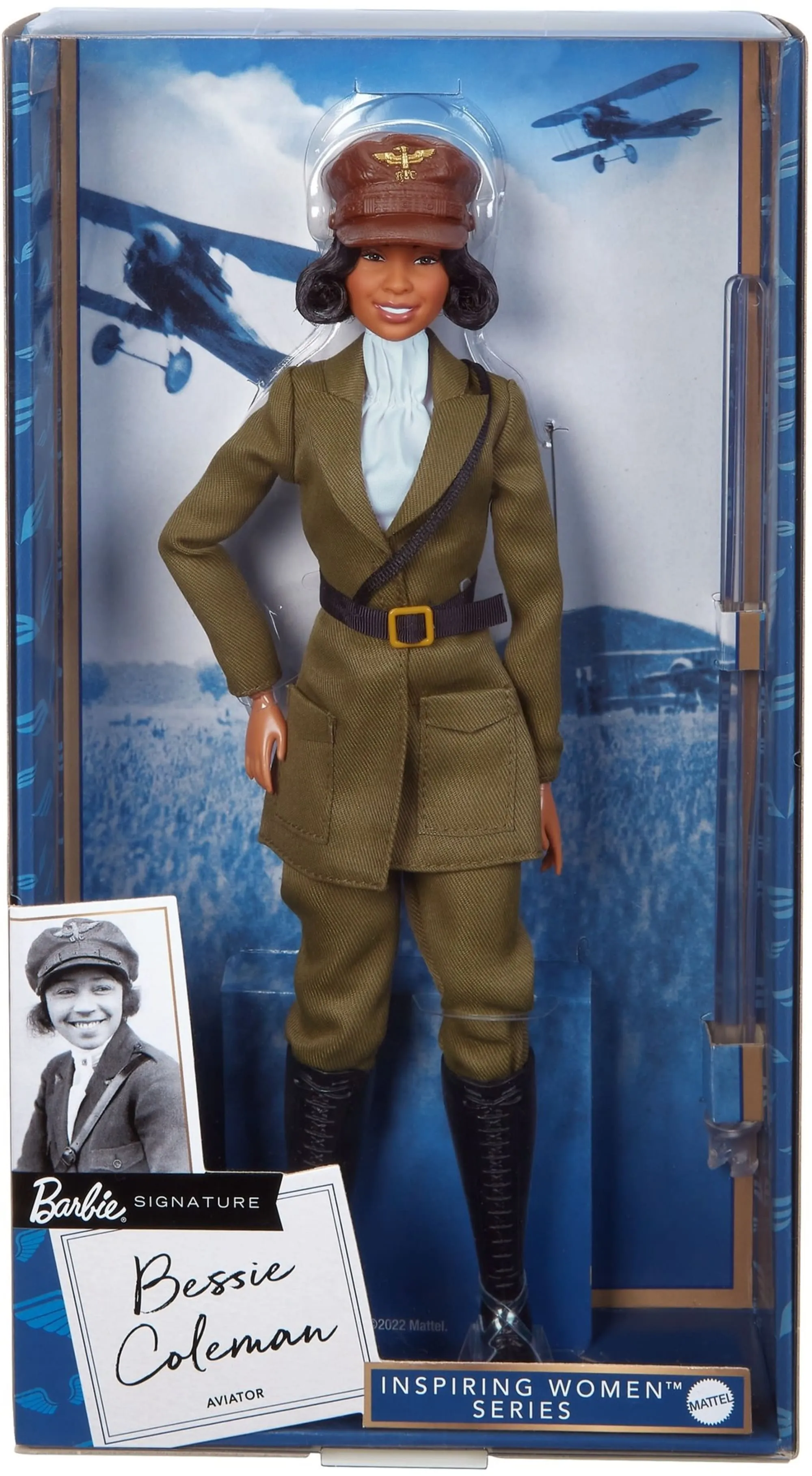 Barbie Doll, Bessie Coleman, Barbie inspiring Women Series