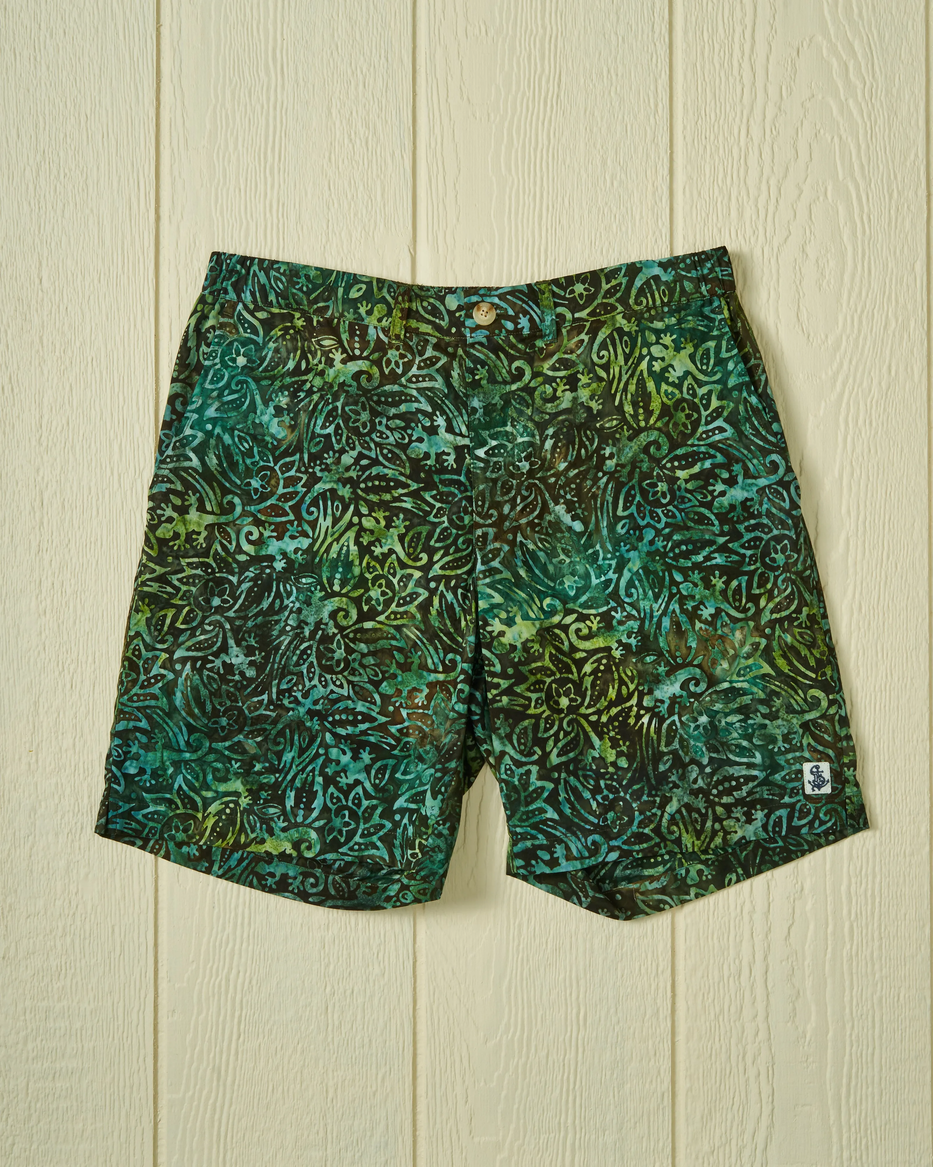 Batik Short in Olive