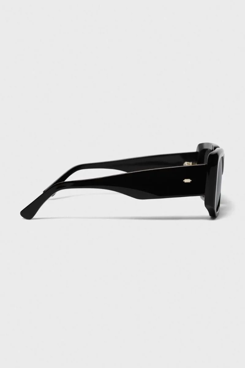 BLACK AMON OVERSIZED SUNGLASSES