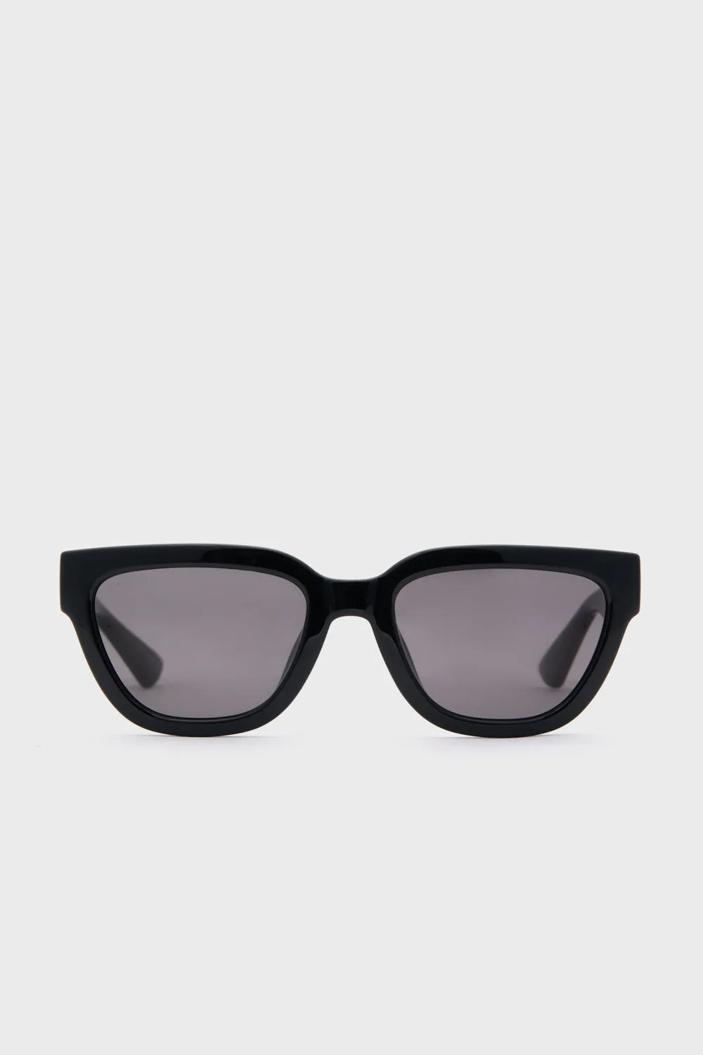 Black Angular Square Sunglasses