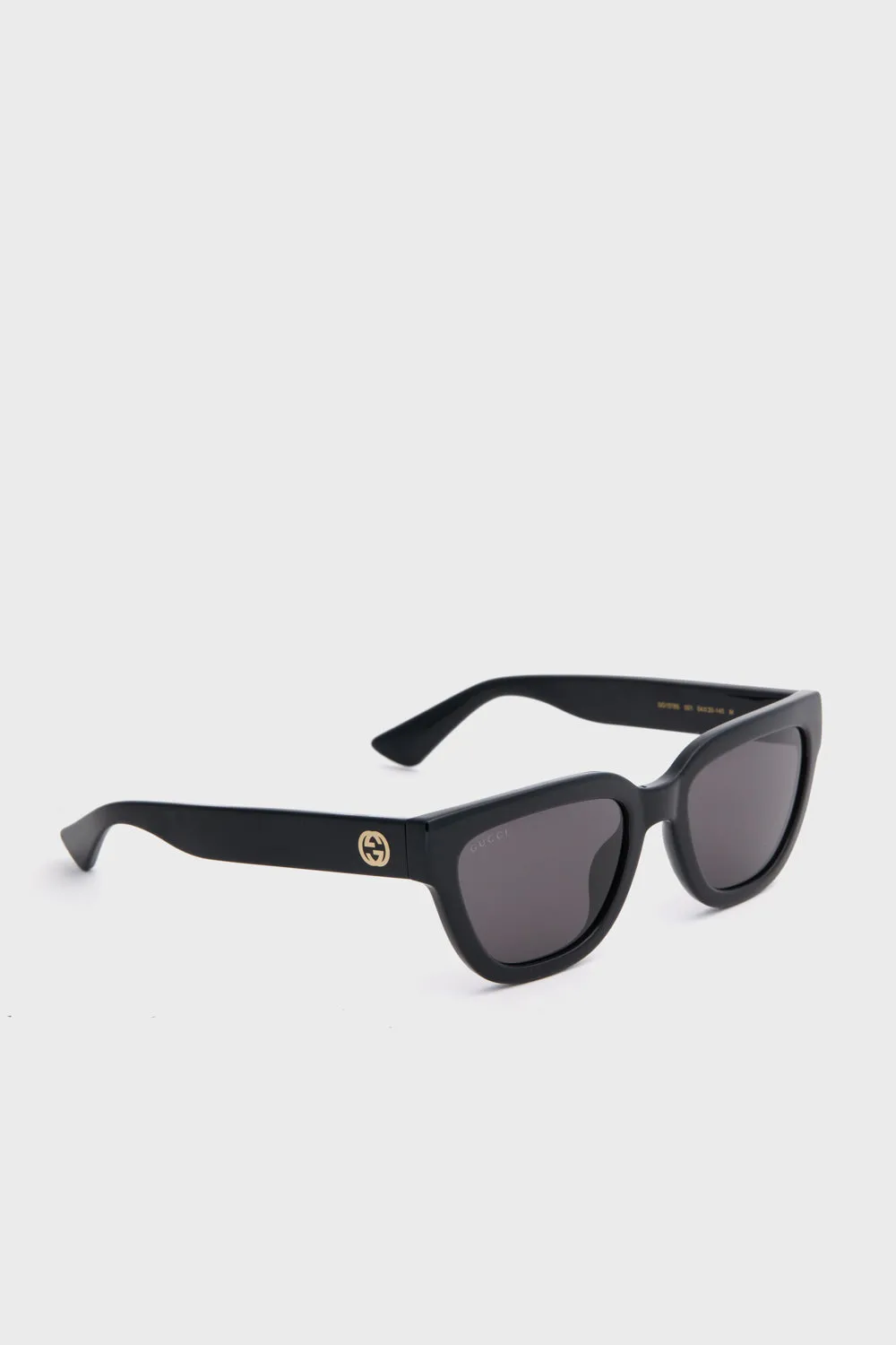 Black Angular Square Sunglasses