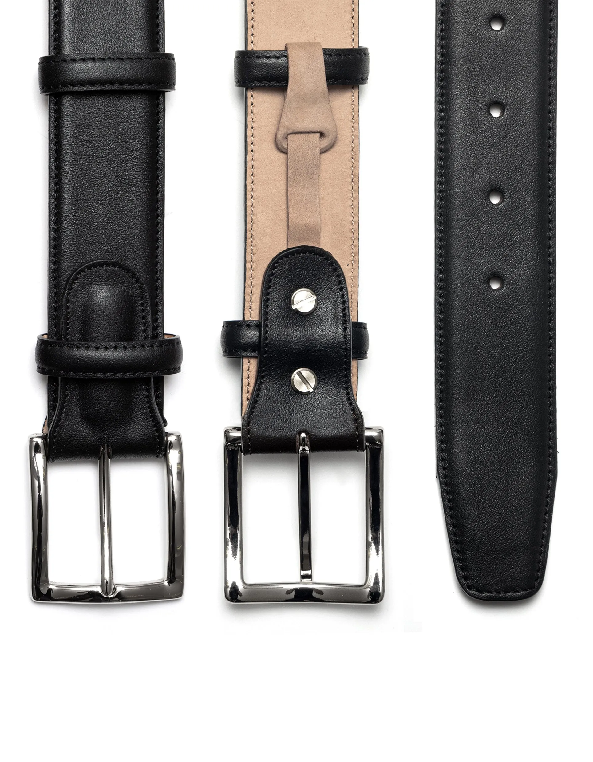 Black Leather Belt