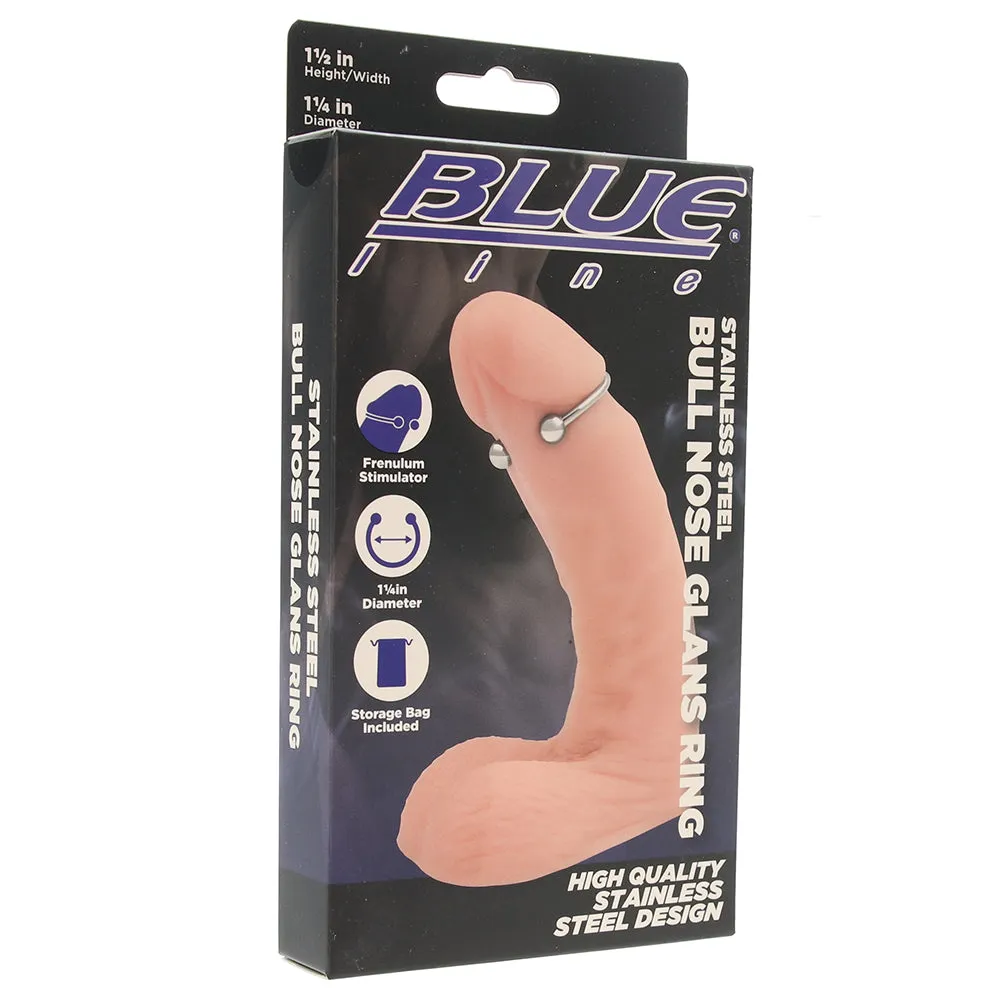 Blueline Steel 33mm Bull Nose Glans Ring