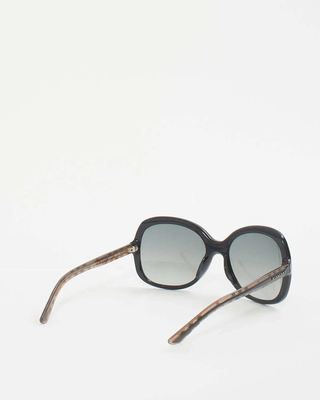 Burberry House Check Oversized Sunglasses