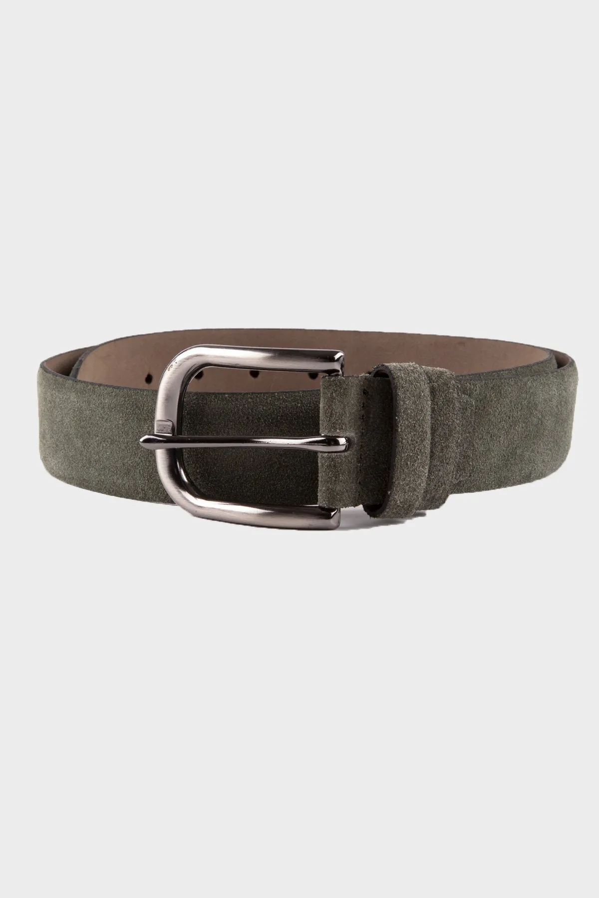 Casual Khaki 100% Leather Belt