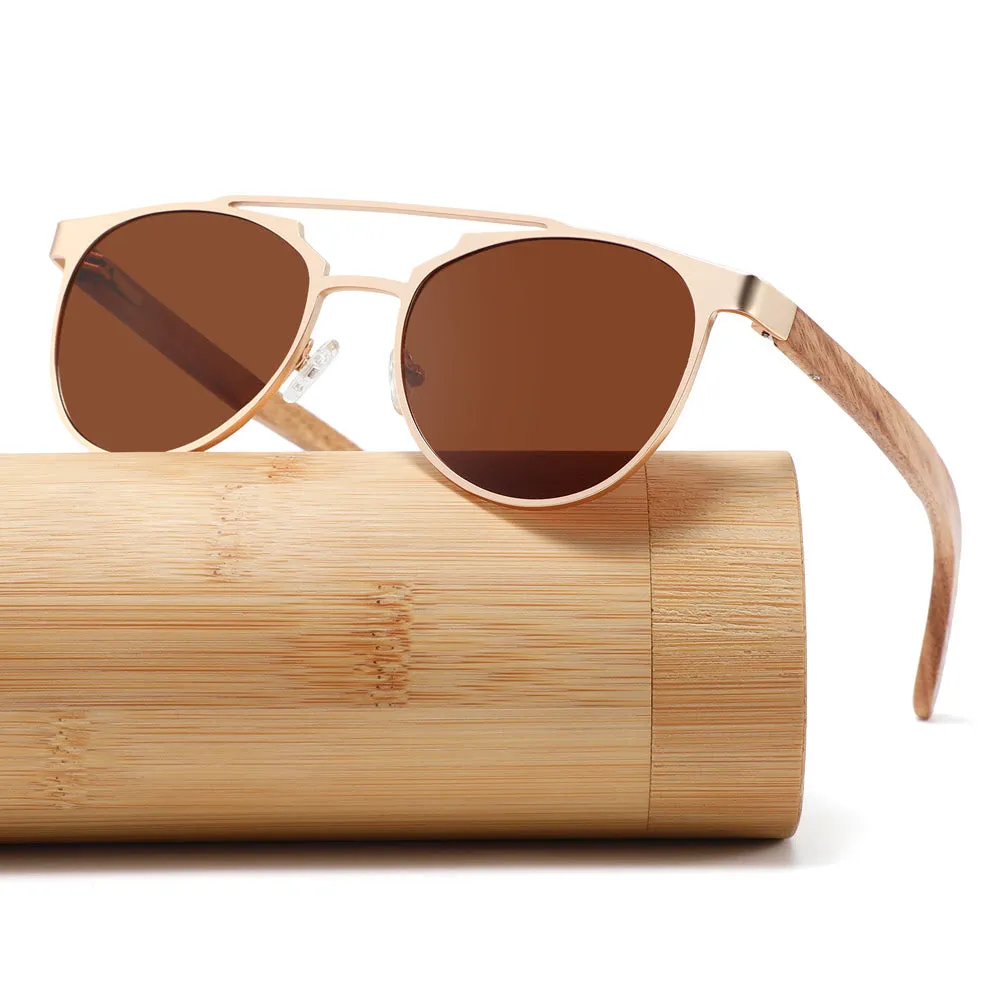 Chanj Sunglasses Bronte Sustainable Handcrafted FSC Wood