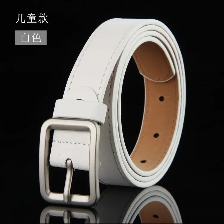 Children's Leather Pin Buckle Belt