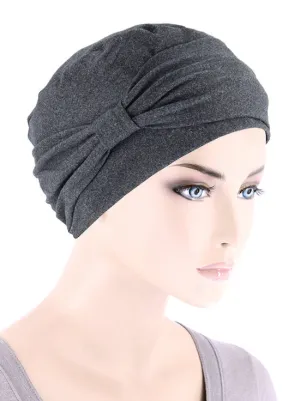 Comfort Cap Buttery Soft Charcoal Gray