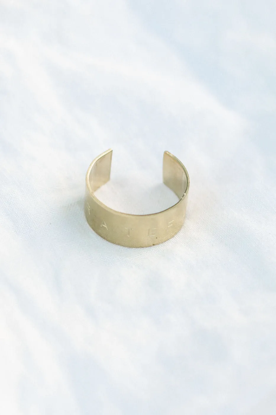 Custom Brass Napkin Ring