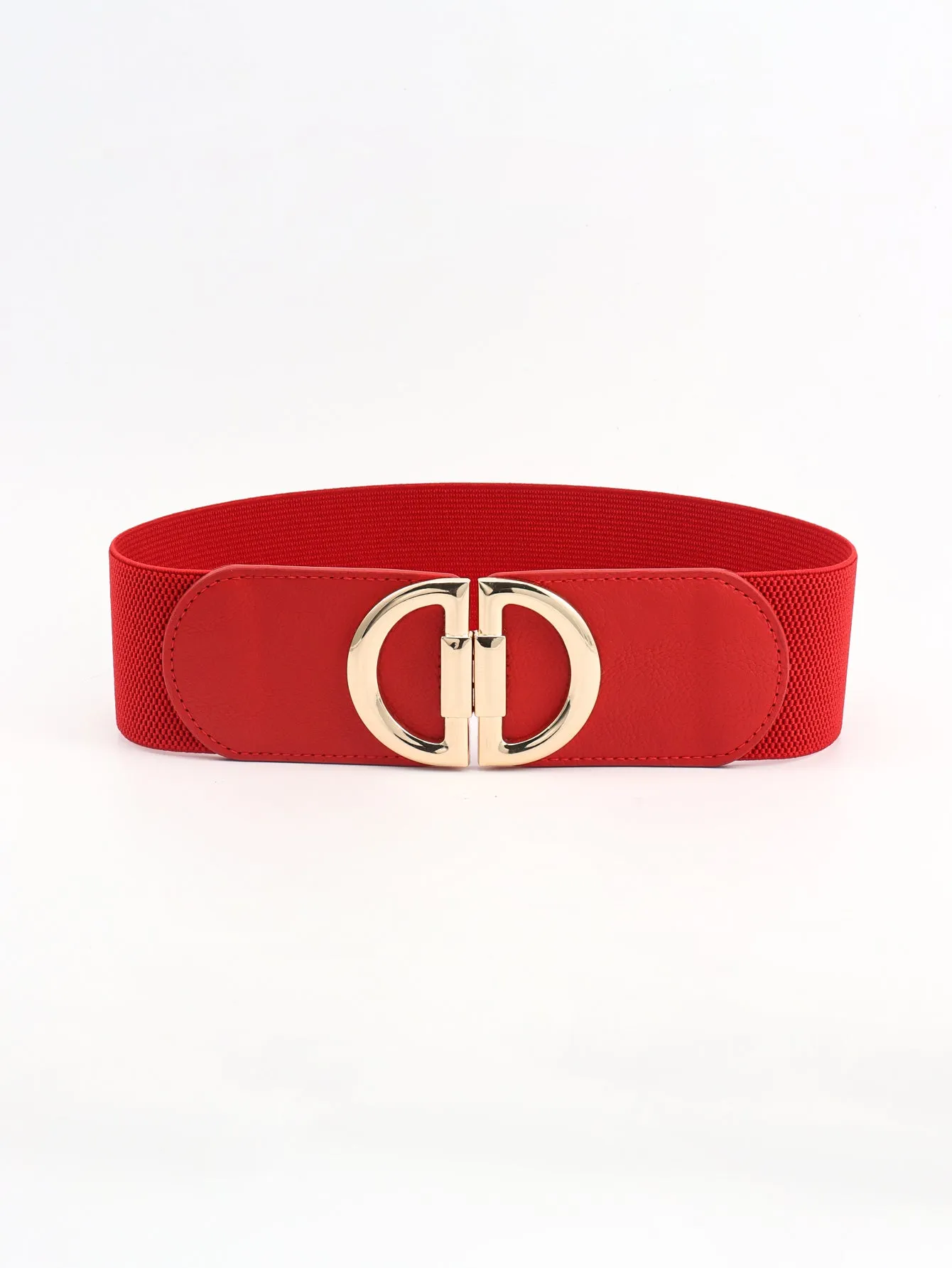 D Buckle Elastic Belt