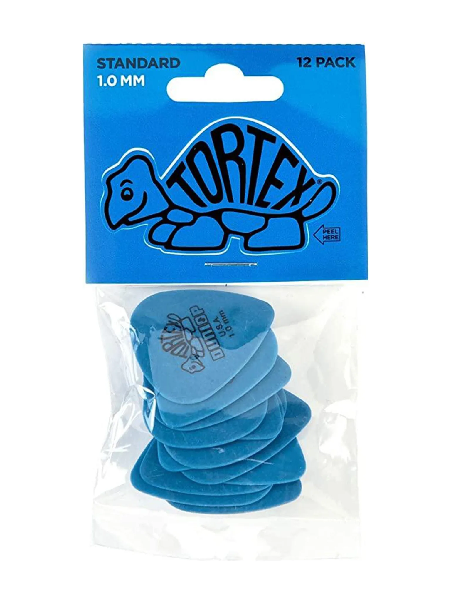 Dunlop 418P1.0 Tortex Standard (12 Pack)