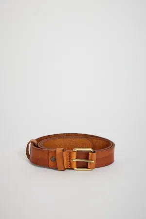 Dwayne Leather Belt Toffee Brown