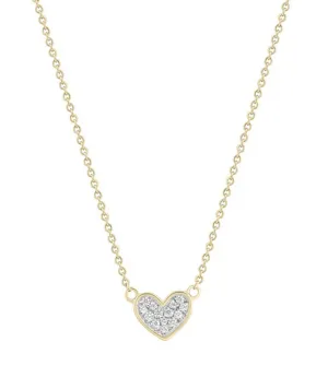 Electric Picks Whole Heart Necklace