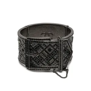 Embellished Belt Cuff Bracelet