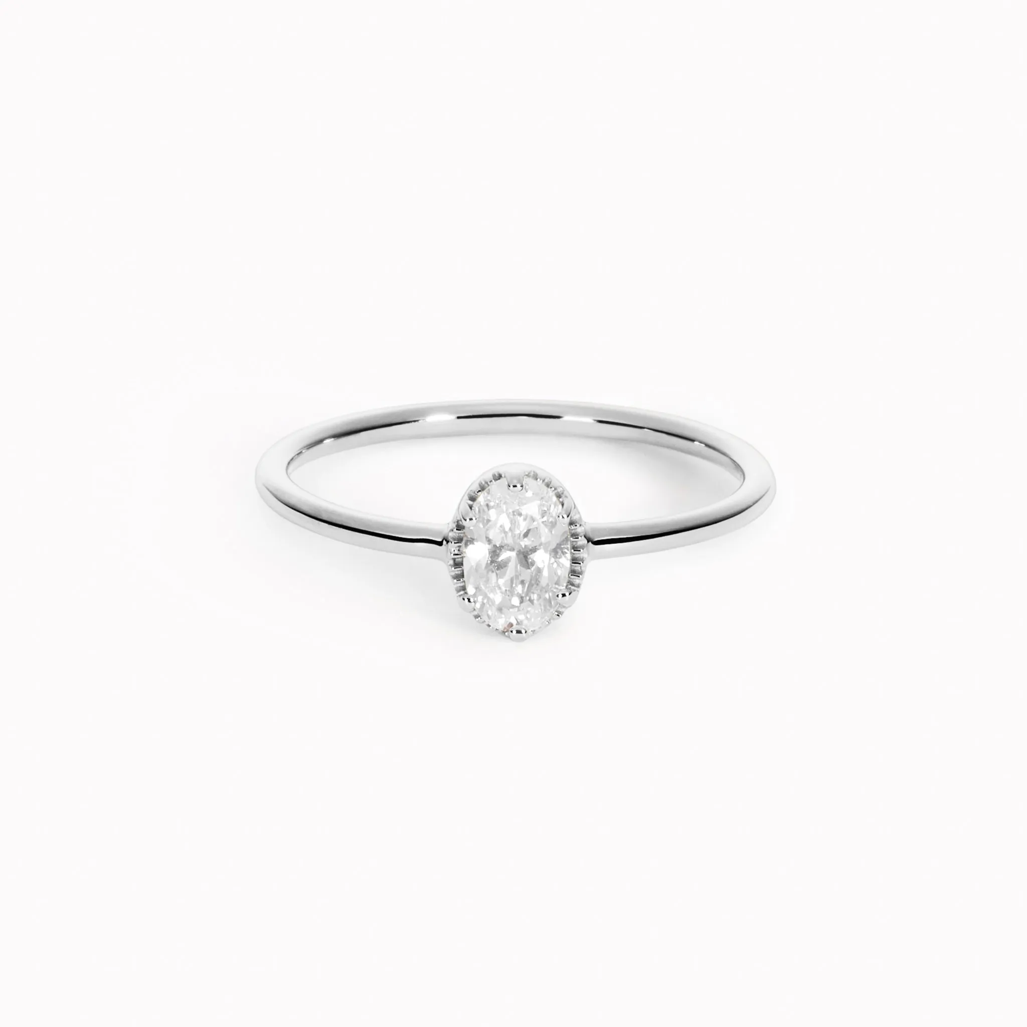 Gemstone Ring Silver - Monica