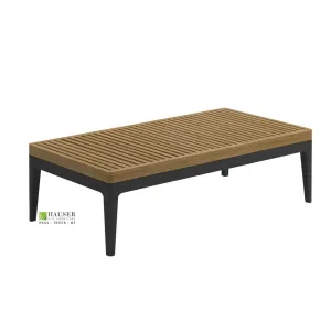 Gloster Grid Lounge Small Coffee Table Teak