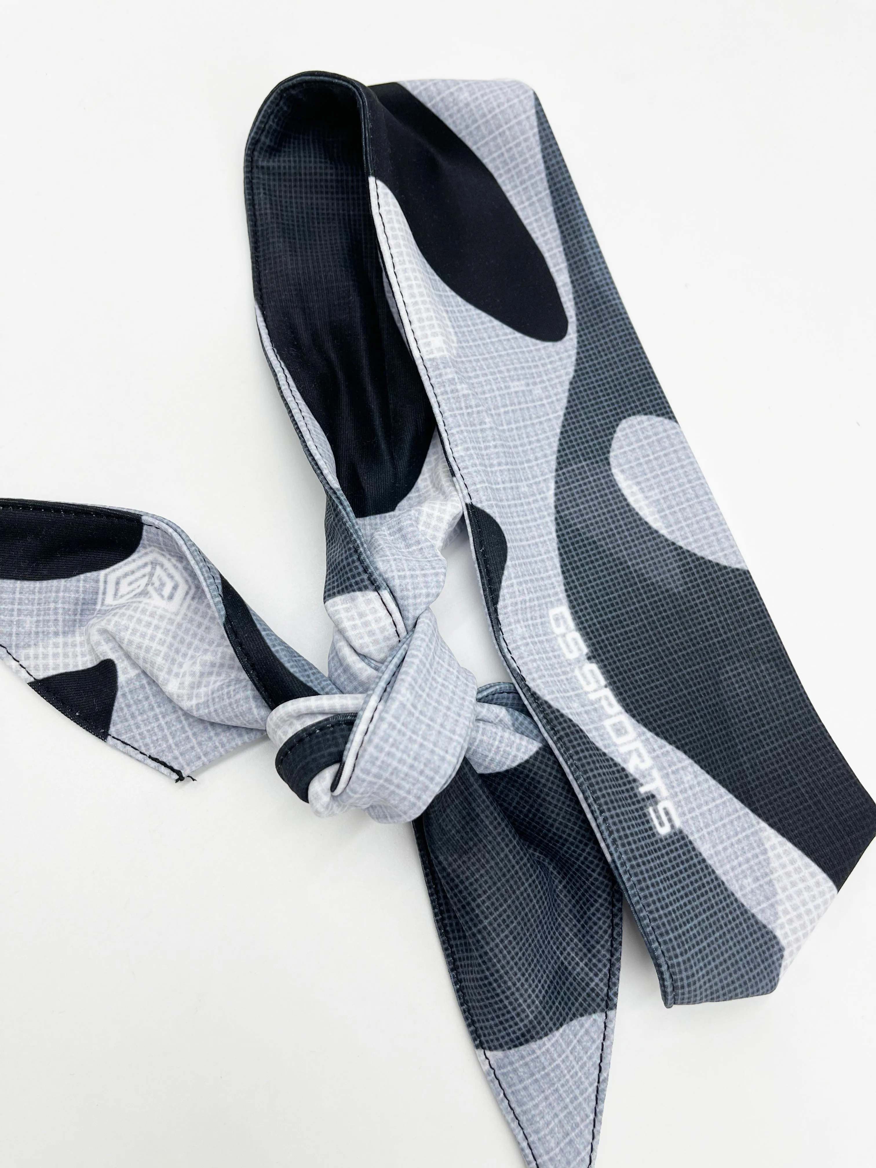 GS Sports Tied Headband - Textured Camo