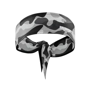 GS Sports Tied Headband - Textured Camo