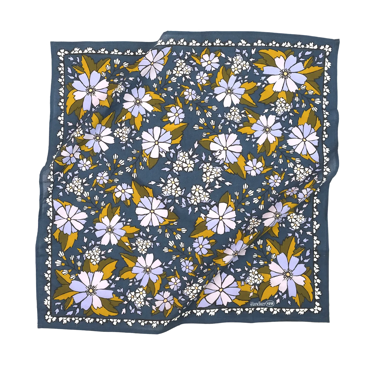 Handker Bandana: Chicory Bandana No. 129