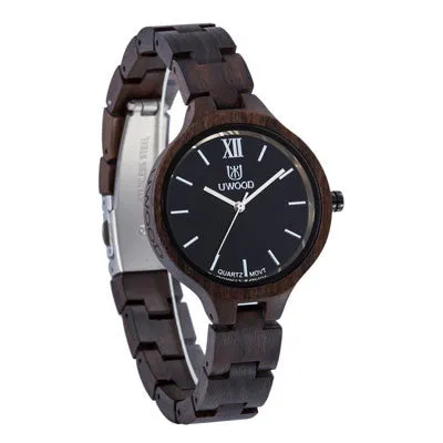 Hot Fashion UWOOD Brand Watches New Luxury Imitation Wooden Watch Women Natural Vintage Quartz Wood Dress Watch Clock