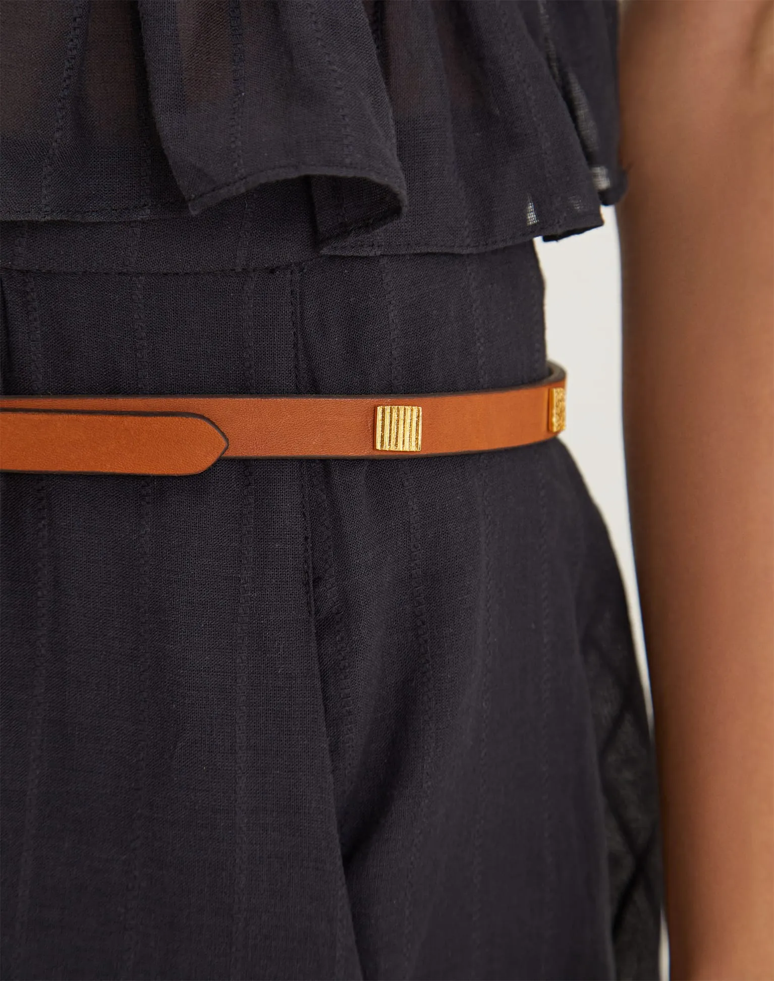 Jade Petit Belt - Caramel