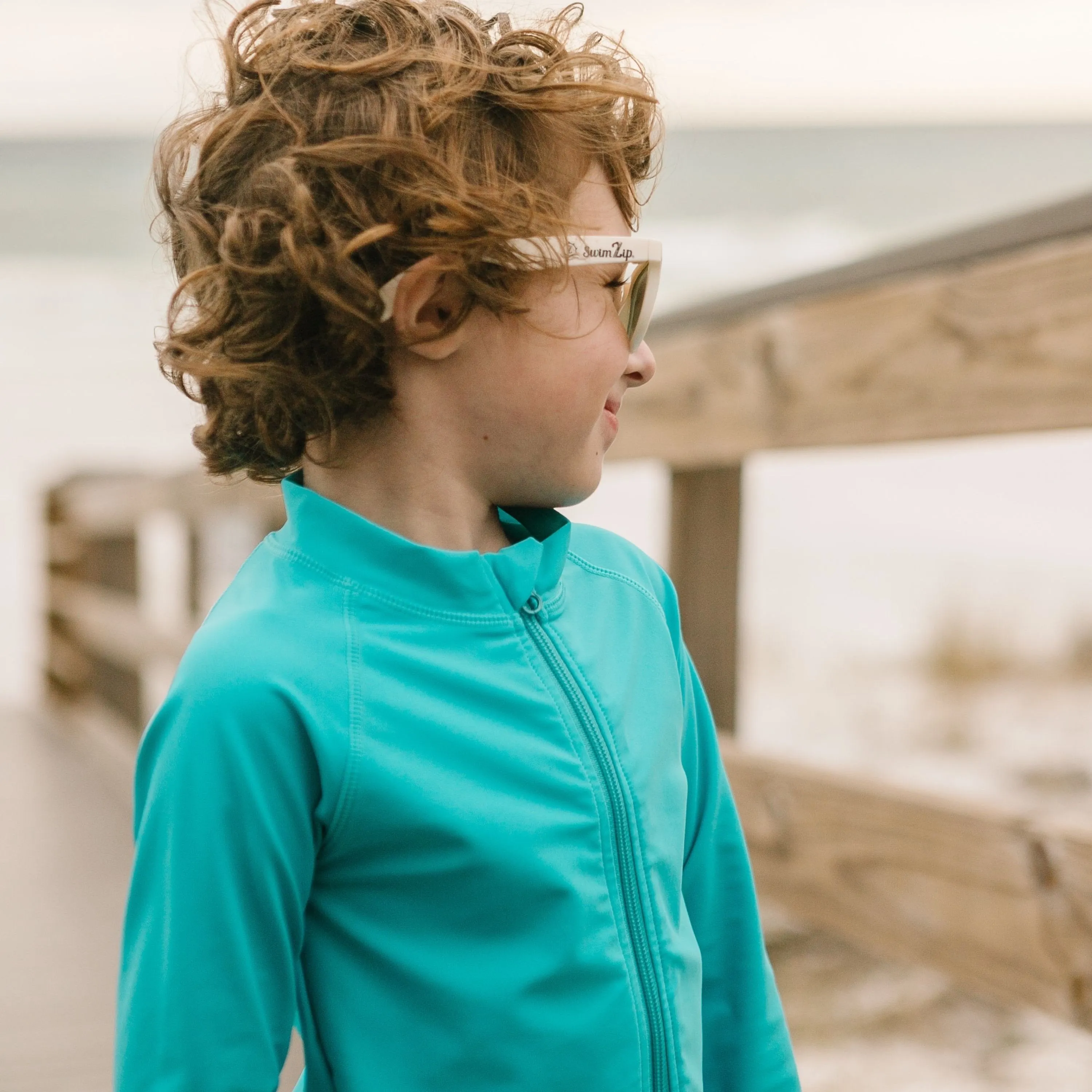 Kids Wayfarer Sunglasses - White