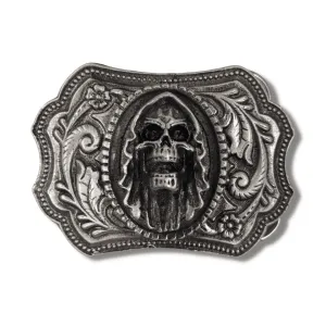 Laughing Grim Reaper Belt Buckle