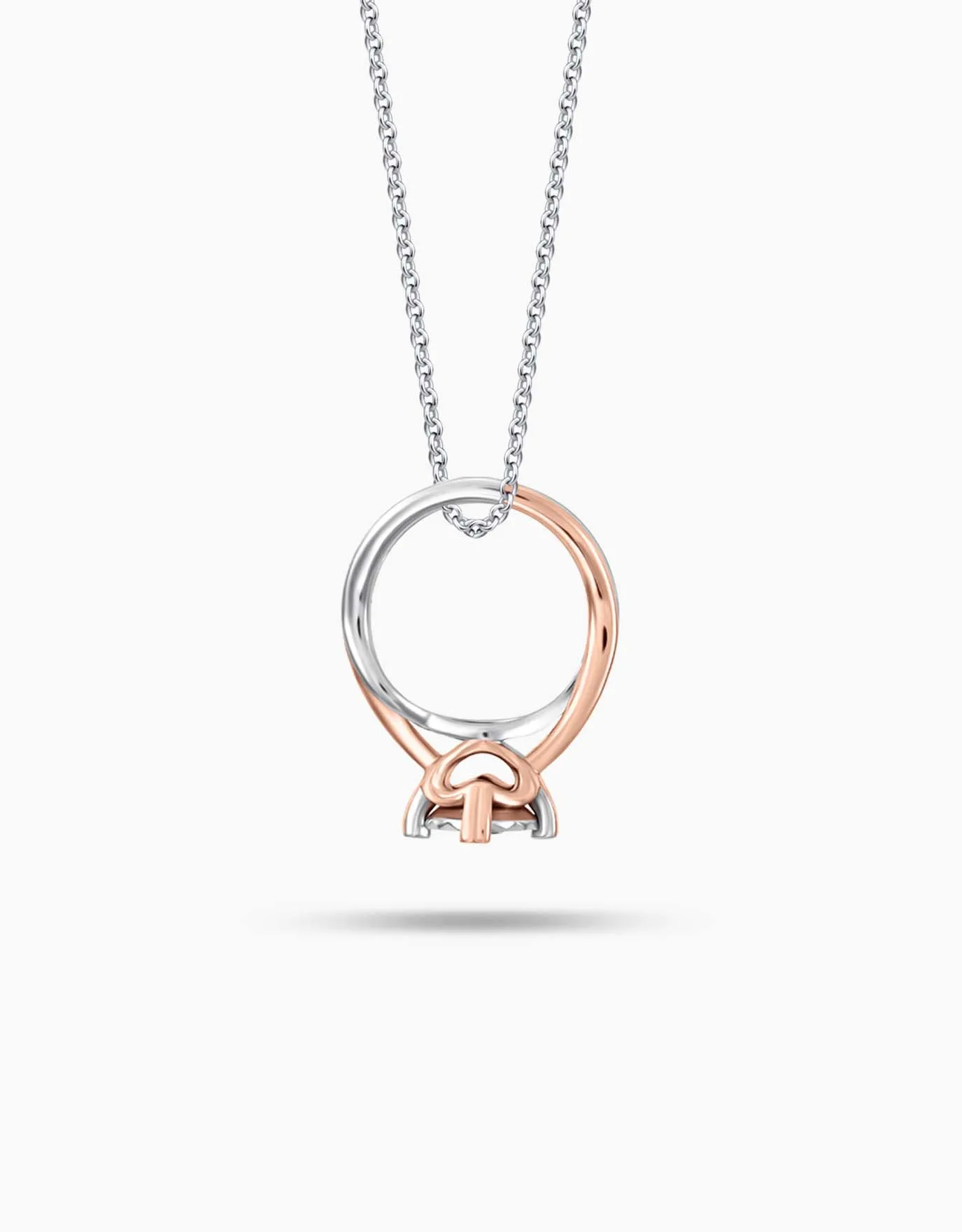 LVC Charmes Love Journey Carita Mini Ring Diamond Pendant