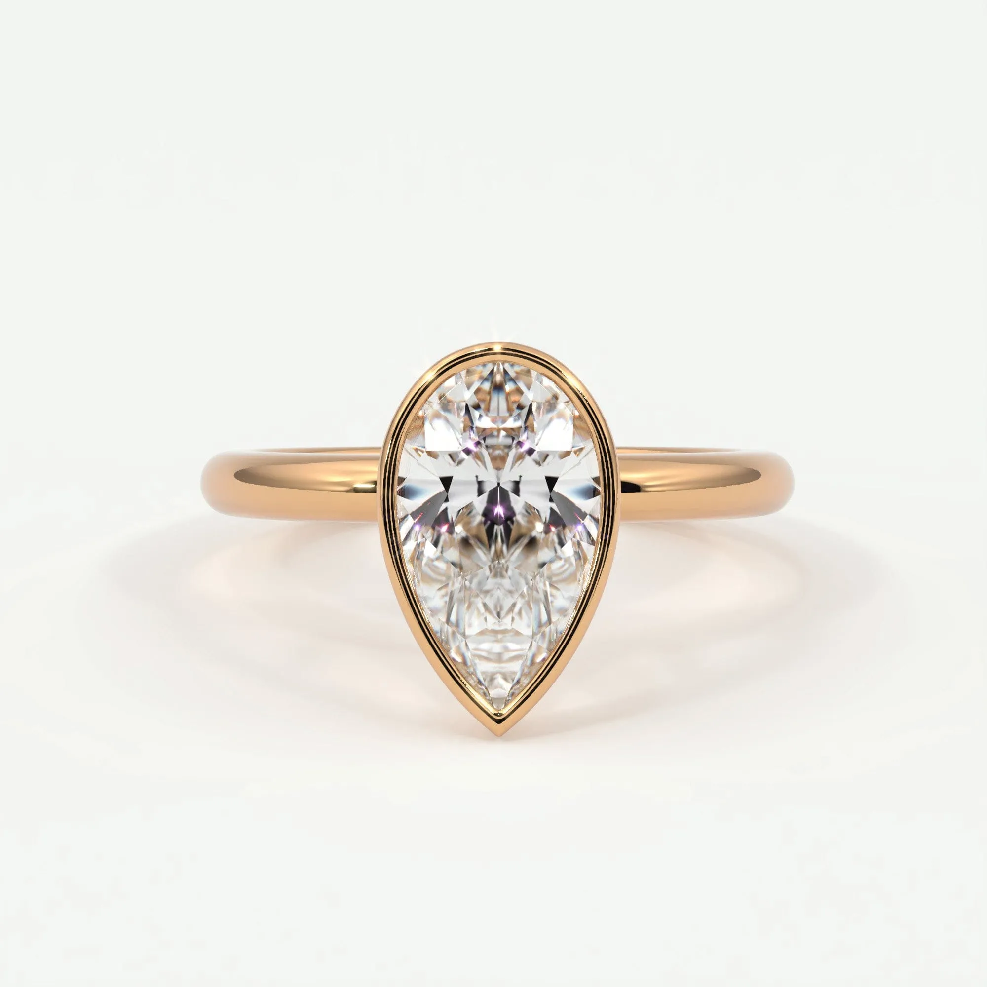 Marquise Diamond Engagement Rings, Lab Grown