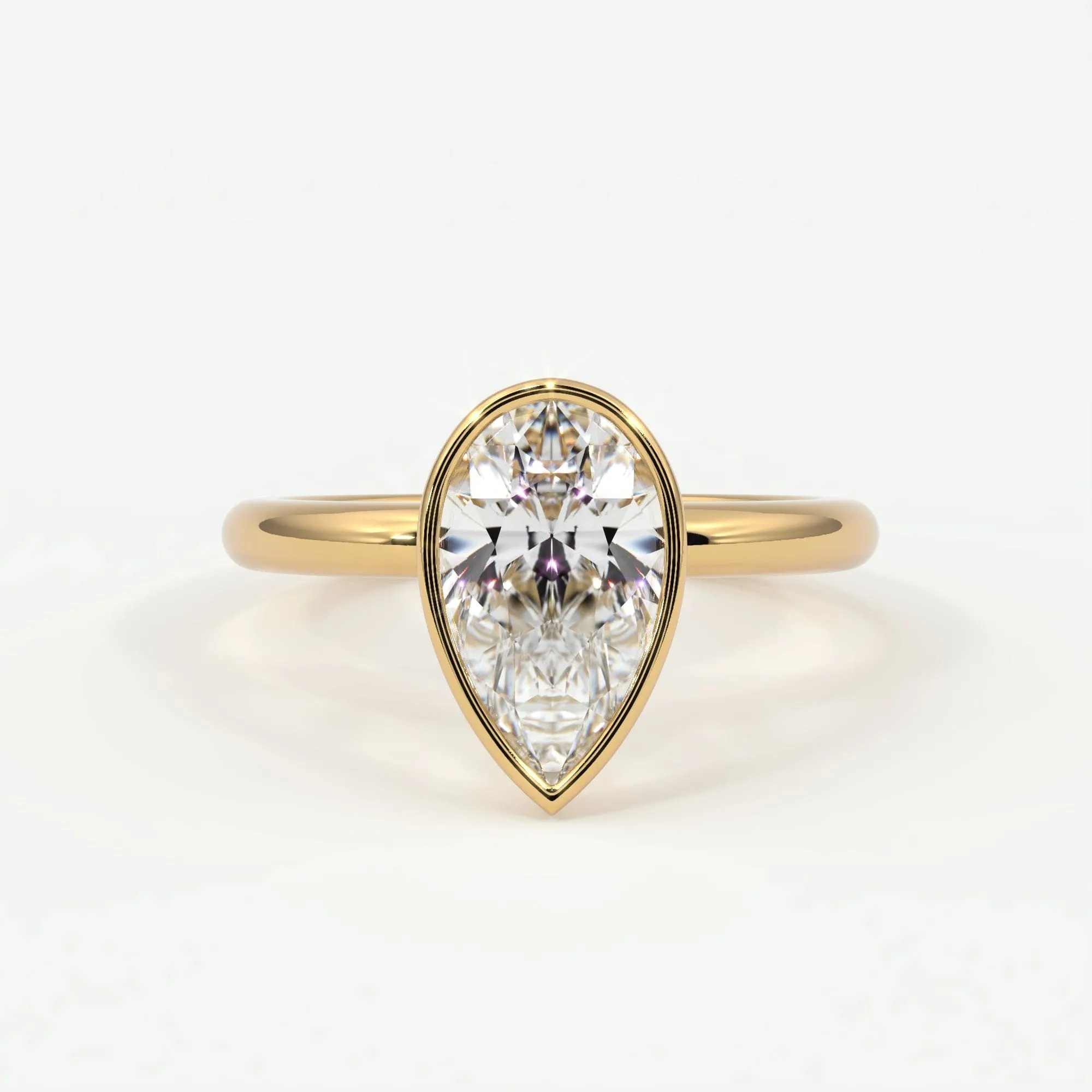 Marquise Diamond Engagement Rings, Lab Grown