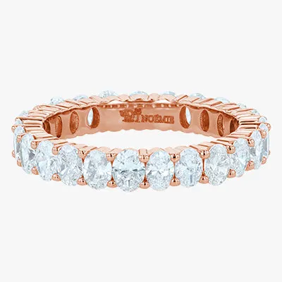 Oval Cut Diamond Eternity Band Ring