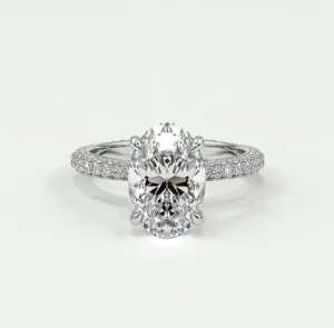 Oval Diamond Engagement Rings