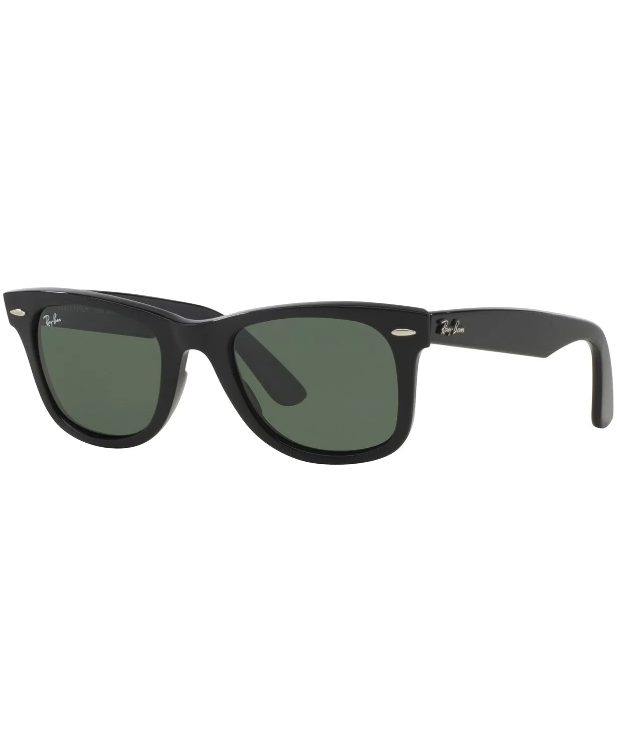 Ray-Ban Original Wayfarer Classic Non-Polarized Sunglasses - Black/G-15 Green