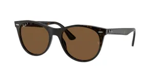 Ray-Ban Wayfarer II Polarized Sunglasses - Tortoise/B-15 Brown