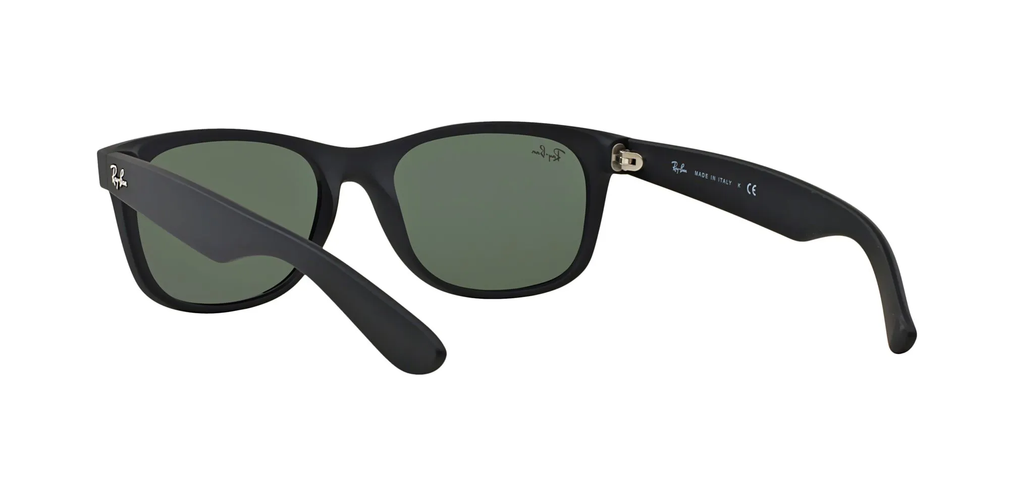 Ray-Ban Wayfarer Non-Polarized Sunglasses - Black/G-15 Green