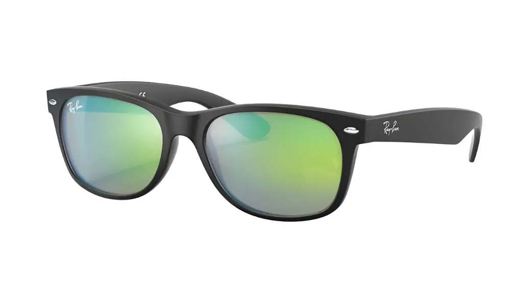 Ray-Ban Wayfarer - Rubber Black/Green