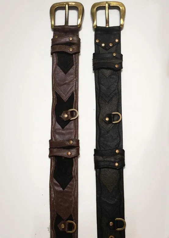 Reptile Leather Belt