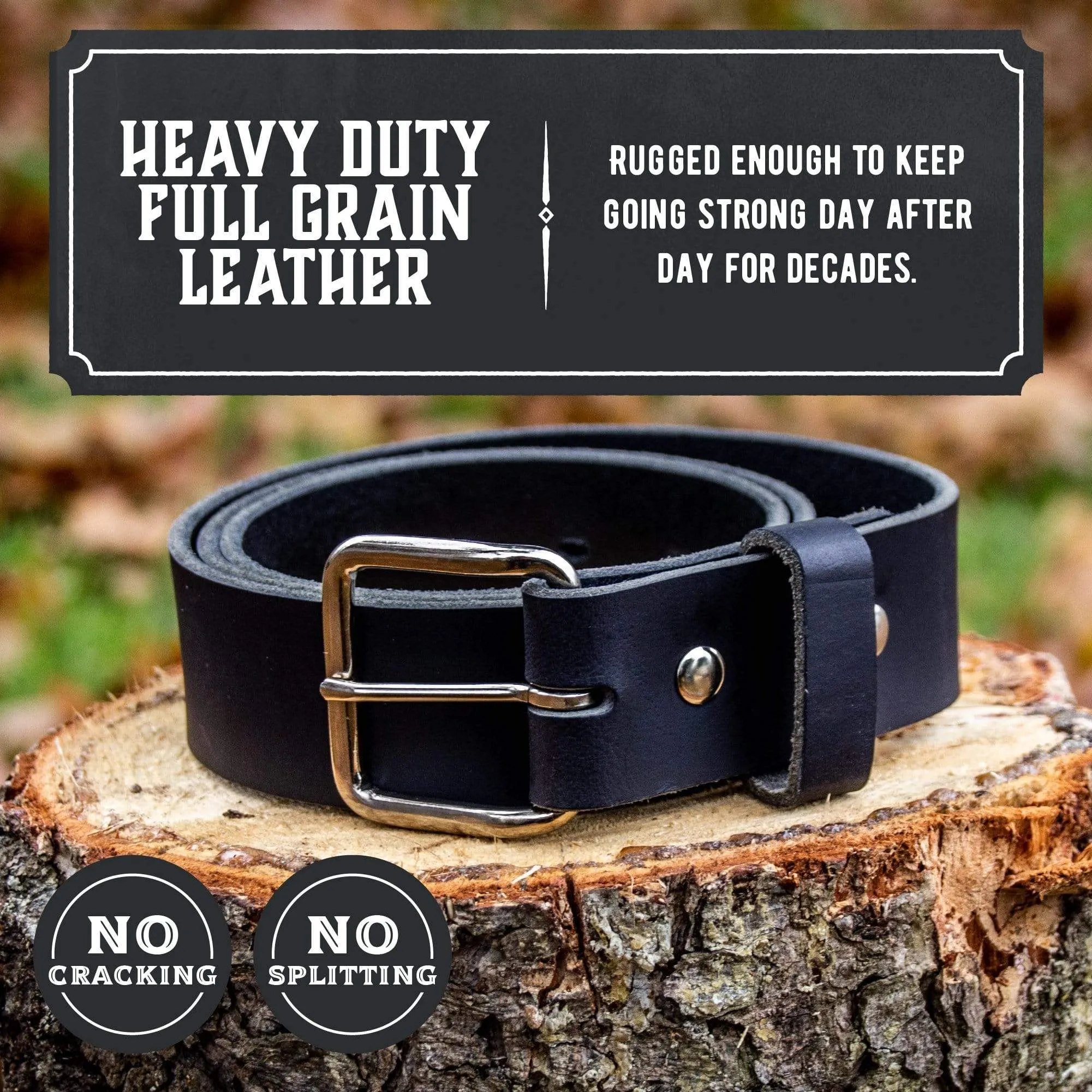 The Journeyman Leather Belt