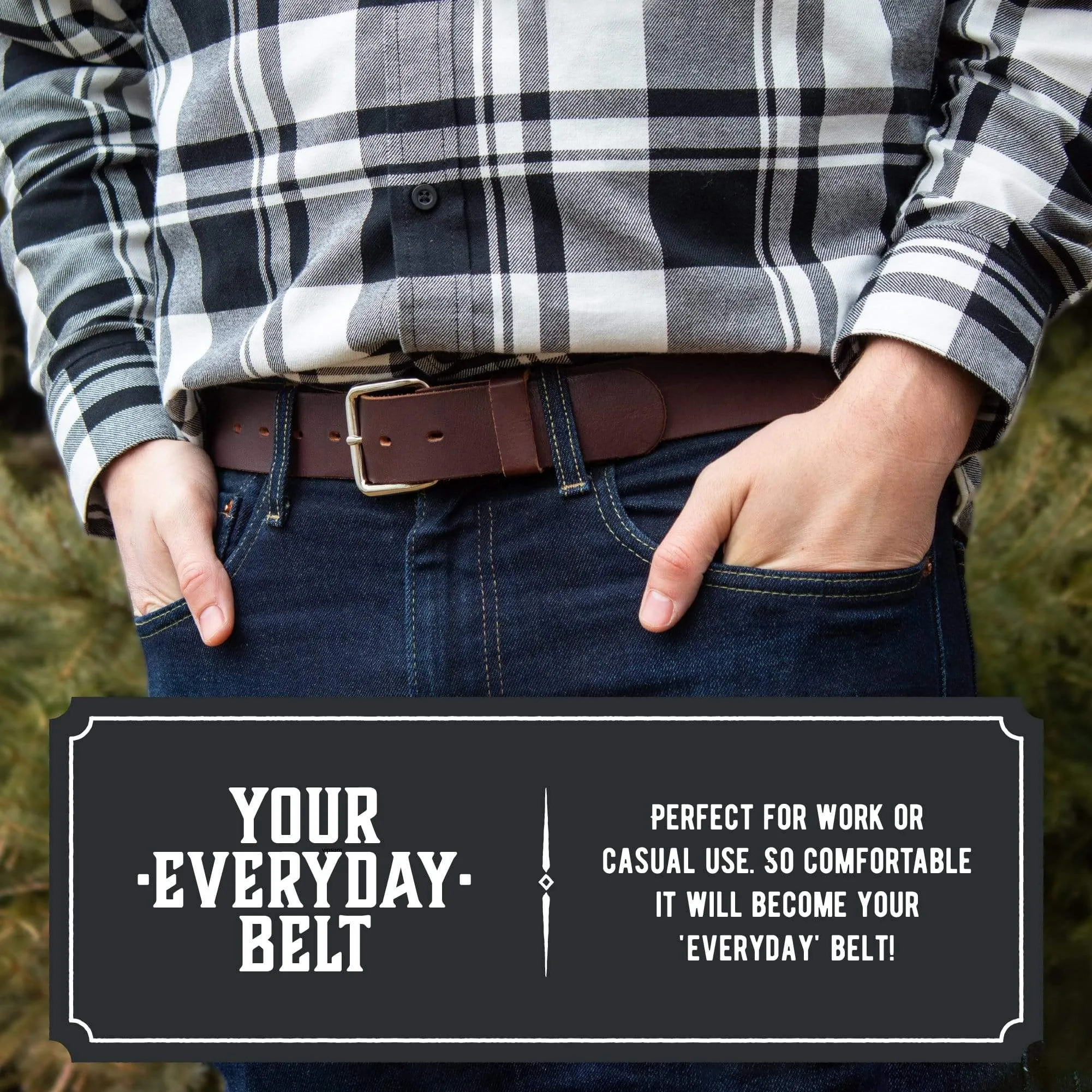 The Journeyman Leather Belt