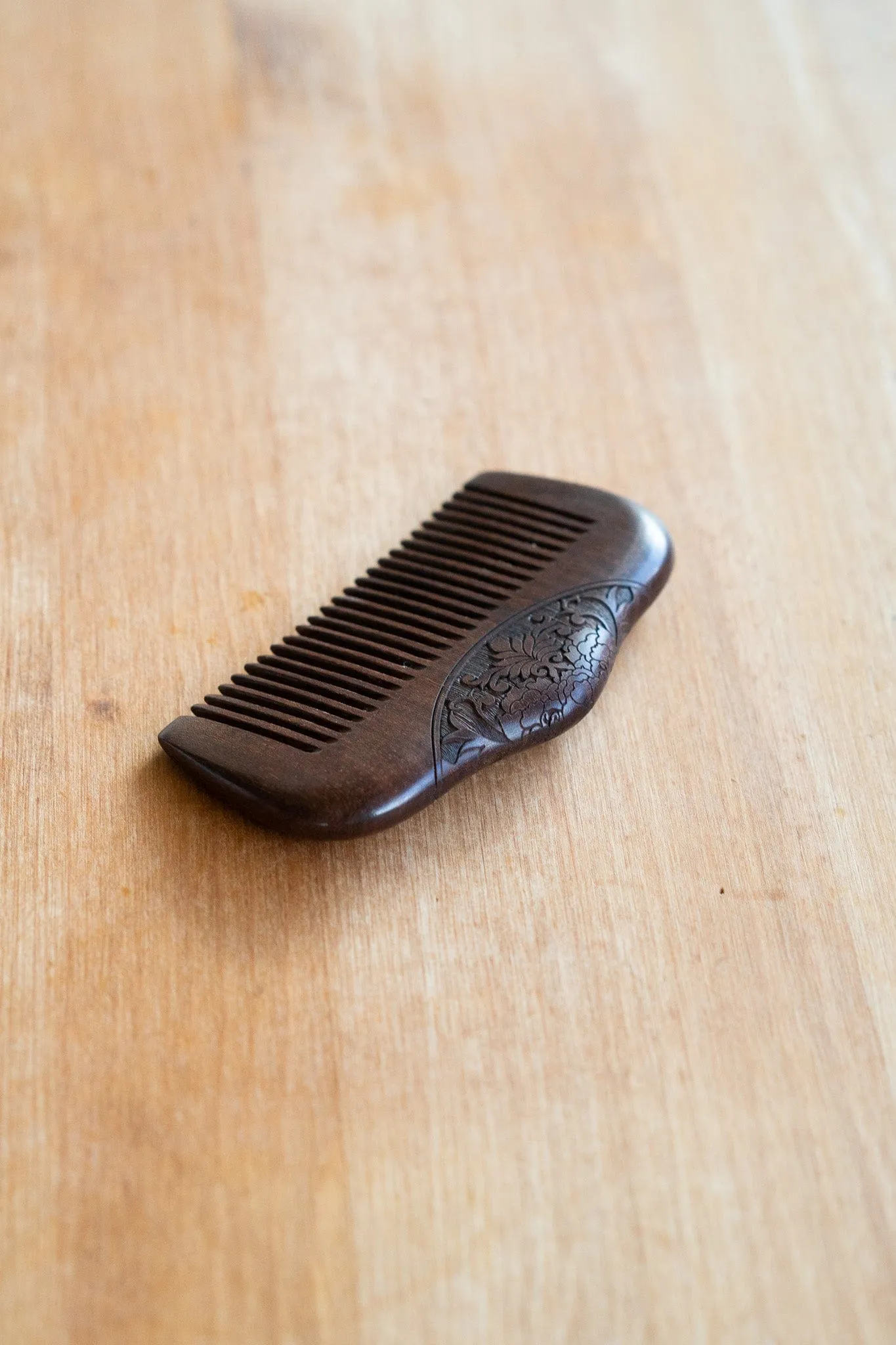 Victoria Wooden Hair Comb