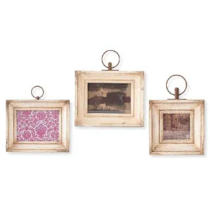 WHITE VINTAGE WOOD FRAMES