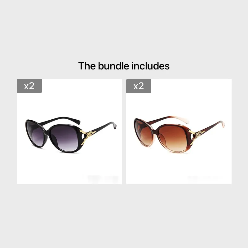 Women's Oversized Polarized Sunglasses