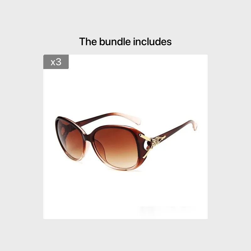 Women's Oversized Polarized Sunglasses