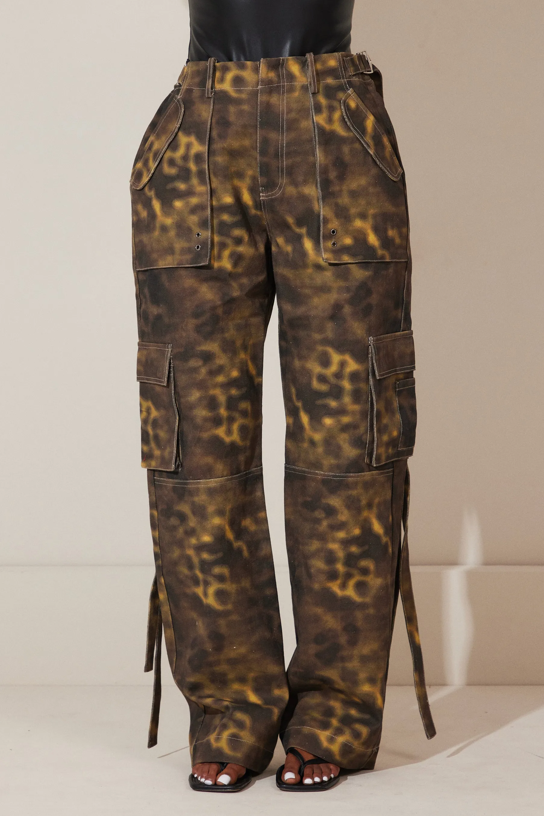 Zayla Cargos - Light Print